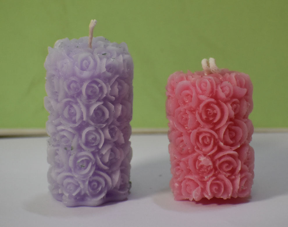 Pillar Candle - Rose